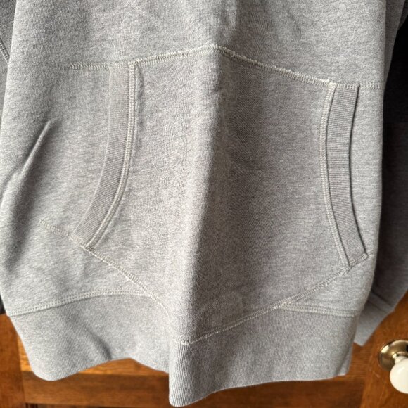 Lucky Brand Gray Hoodie Sweatshirt w/4-Leaf Clover Logo XX-Large - Picture 4 of 12